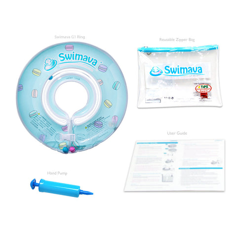 Swimava G1 Starter Baby Starter Floatie - Macaroon